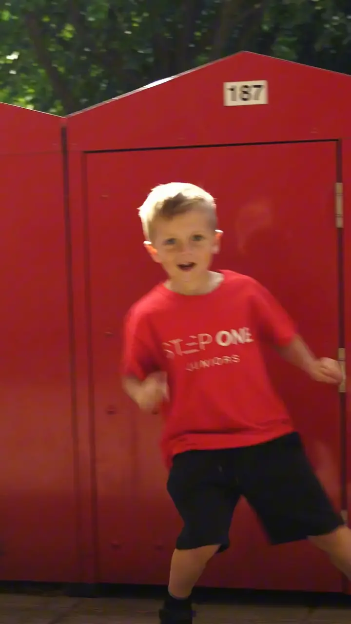 Step One kids range campaign video with Joshua